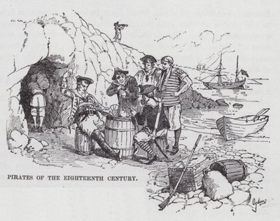 Pirates of the Attende Century (gravering) av Henry Alexander (after) Ogden