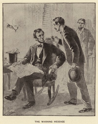 The Warning House (litho) av Henry Alexander (after) Ogden