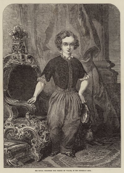 Hans Kongelige Høyhet Prinsen av Wales, i sin bursdagsdress av Henry Anelay