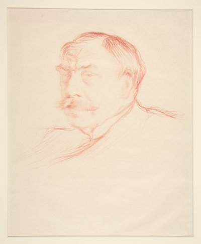 Portrett av Mirbeau av Henry Bataille