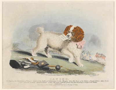 ?Sancho?, slaget ved Salamanca, 1812 av Henry Bernard Chalon