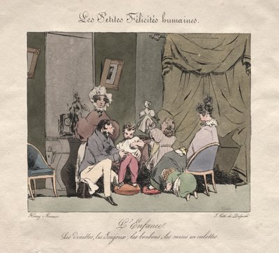 Little Human Felicities: Childhood av Henry Bonaventure Monnier