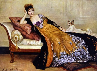 Miss Simone von Henry Caro-Delvaille