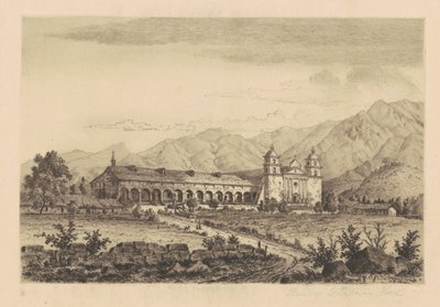Mission Santa Barbara av Henry Chapman Ford