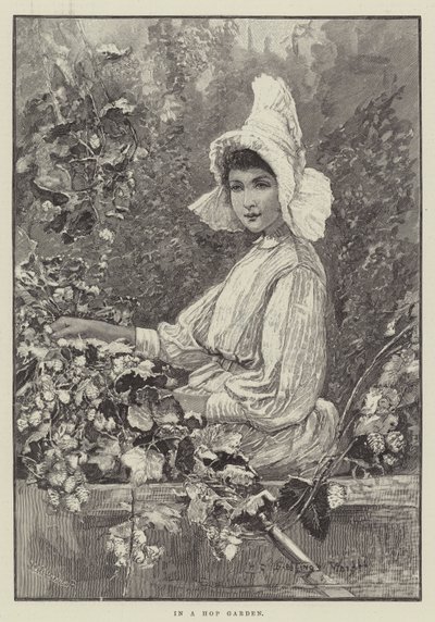 I en humlehage av Henry Charles Seppings Wright