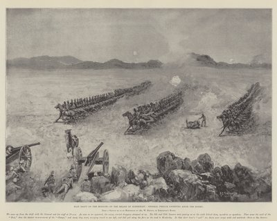 Klip Drift om morgenen for lindring av Kimberley, general French feier fienden til side av Henry Charles Seppings Wright