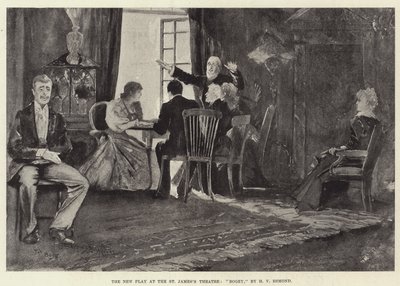 The New Play på St James's Theatre, Bogey, av HV Esmond av Henry Charles Seppings Wright