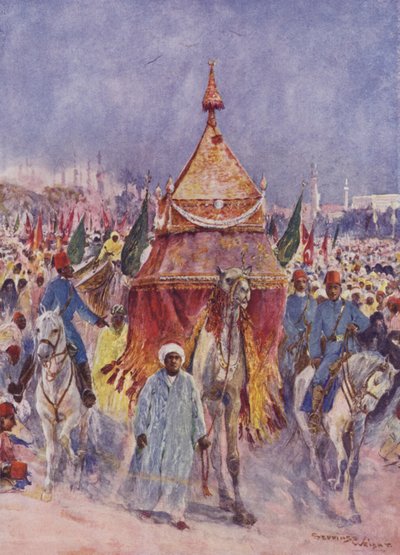 Prosesjonen til Mahmal av Henry Charles Seppings Wright