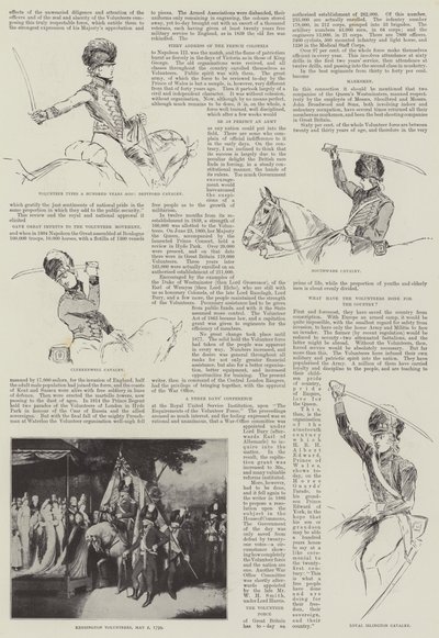 Frivillige typer for hundre år siden av Henry Charles Seppings Wright