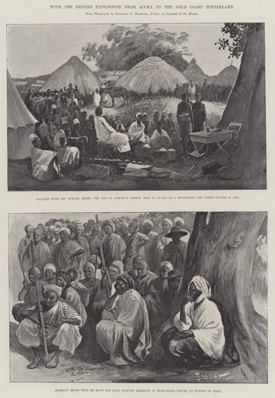 Med den britiske ekspedisjonen fra Accra til Gold Coast Hinterland av Henry Charles Seppings Wright