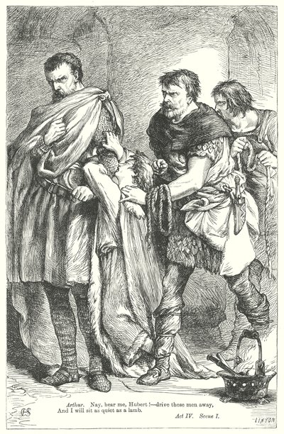 Kong John (gravering) av Henry Courtney (after) Selous