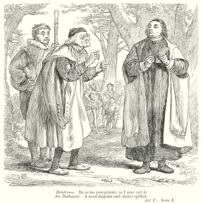 Kjærlighetens arbeid er tapt (gravering) av Henry Courtney (after) Selous