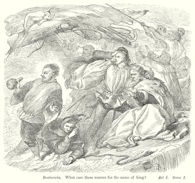 Stormen (gravering) av Henry Courtney (after) Selous