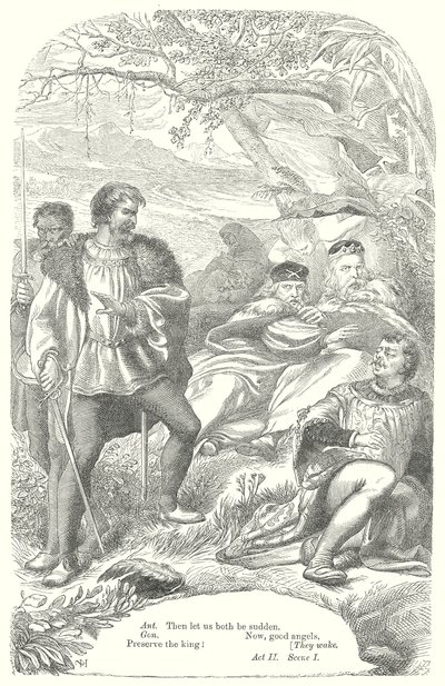 Stormen (gravering) av Henry Courtney (after) Selous