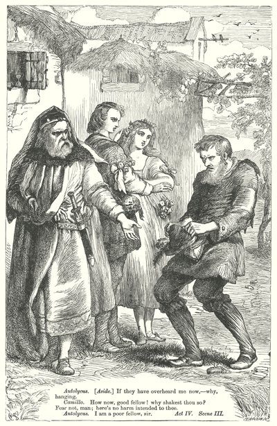 Vintereventyret (gravering) av Henry Courtney (after) Selous
