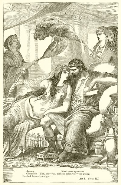Antony og Cleopatra av Henry Courtney Selous