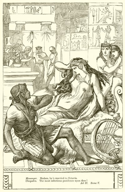 Antony og Cleopatra av Henry Courtney Selous