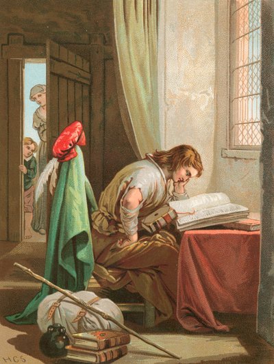 Christian gråter og ber av Henry Courtney Selous