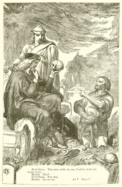Hamlet av Henry Courtney Selous