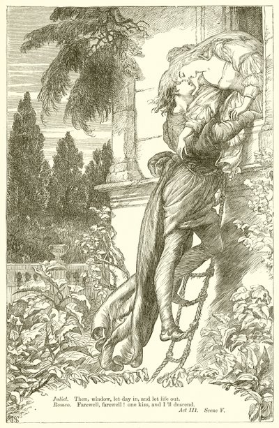 Romeo og Julie av Henry Courtney Selous