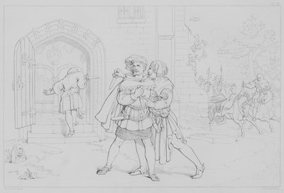 Episode fra livet til Robert Bruce, ifølge Sir Walter Scott av Henry Courtney after Selous