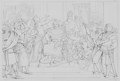 Episode fra livet til Robert Bruce, ifølge Sir Walter Scott av Henry Courtney after Selous