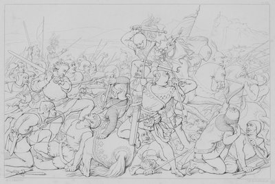 Episode fra livet til Robert Bruce, ifølge Sir Walter Scott av Henry Courtney after Selous