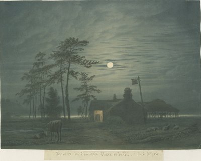 Cannock Chase: maleri, nd [1788-1855] av Henry Curzon Allport