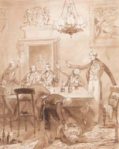 The Life of a Nobleman: Scene the Second - The First Party av Henry Dawe