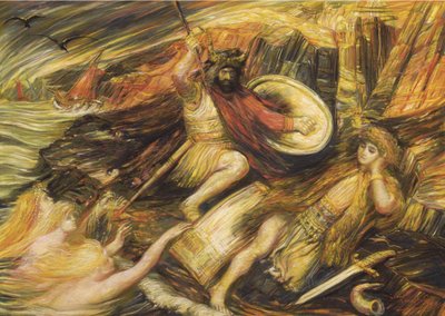 Siegfrieds død av Henry De Groux