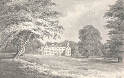 Oakley Hall av Henry Edridge