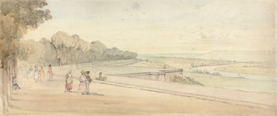 Terrasse ved St. Germain-en-Laye av Henry Edridge