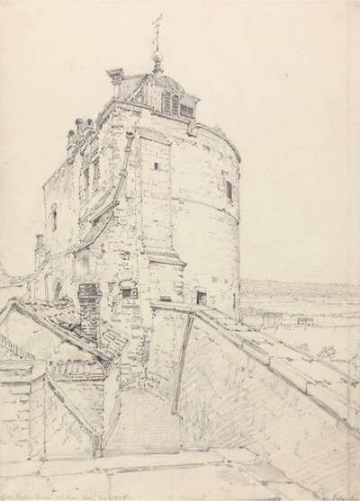 Portforbudstårnet, Windsor av Henry Edridge