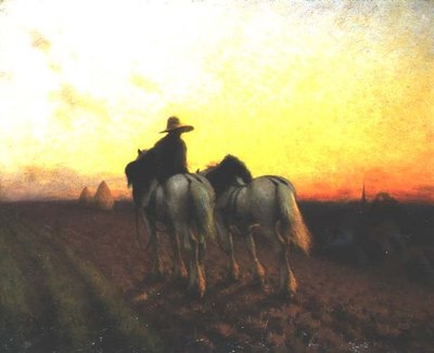 Tilbake ved solnedgang av Henry Edward Detmold