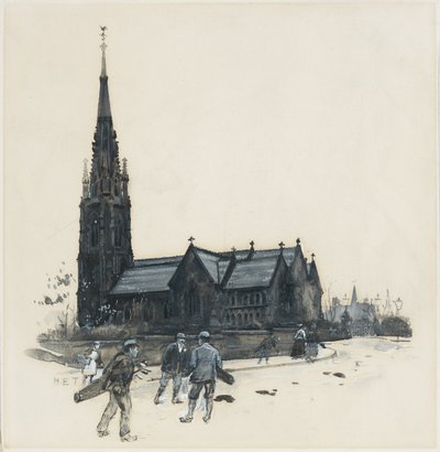 Broughton Park Congreagational Chapel av Henry Edward Tidmarsh