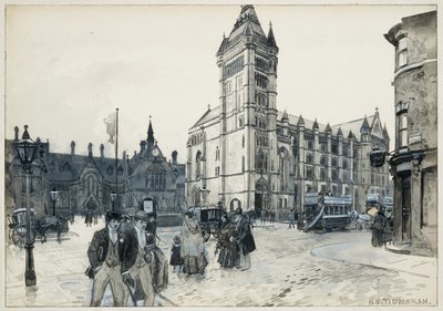 Owen's College og museet av Henry Edward Tidmarsh