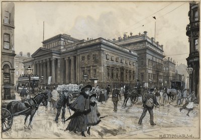 Kunstgalleriet, Mosley Street og Atheneum av Henry Edward Tidmarsh