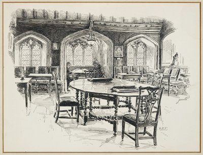 Lesesalen, Chetham College av Henry Edward Tidmarsh