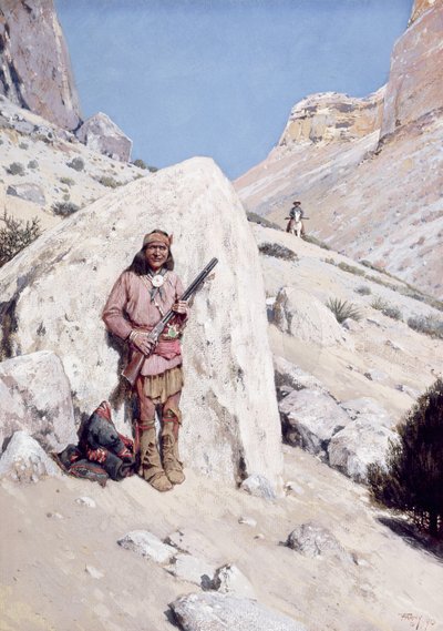 Spenning, 1890 av Henry Francois Farny