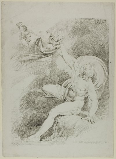 Himmelske Ganymedes av Johann Heinrich Füssli