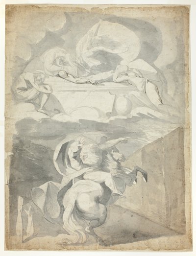 Odin i underverdenen av Johann Heinrich Füssli