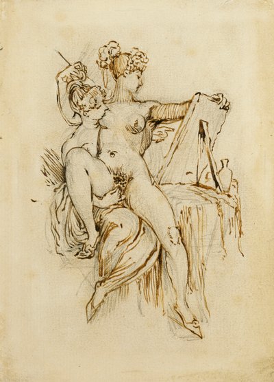 Sappisk kjærlighet, av Johann Heinrich Füssli
