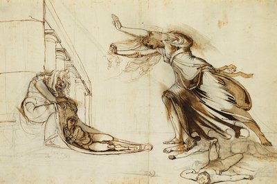 Massakren på de uskyldige, av Johann Heinrich Füssli