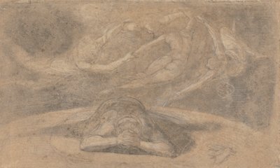 Bondens drøm, Paradise Lost, bok 1, 781-8 av Johann Heinrich Füssli