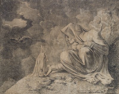 The Witch and the Mandrake, ca 1812 av Johann Heinrich Füssli