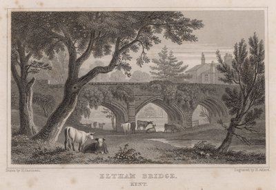 Eltham Bridge, Kent av Henry Gastineau