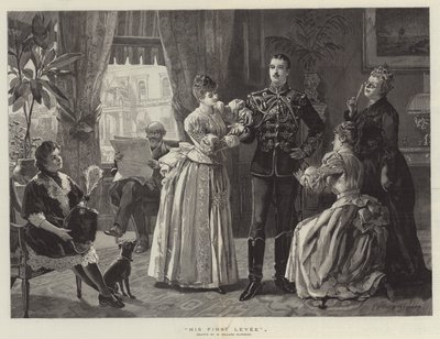 Hans første Levee av Henry Gillard Glindoni