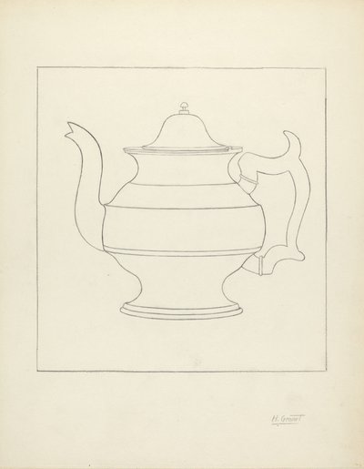 Tinnkanne av Henry Granet