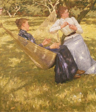 I frukthagen, 1893 av Henry Herbert La Thangue