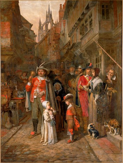 Det tapte barnet, ca. 1870 av Henry Hetherington Emmerson